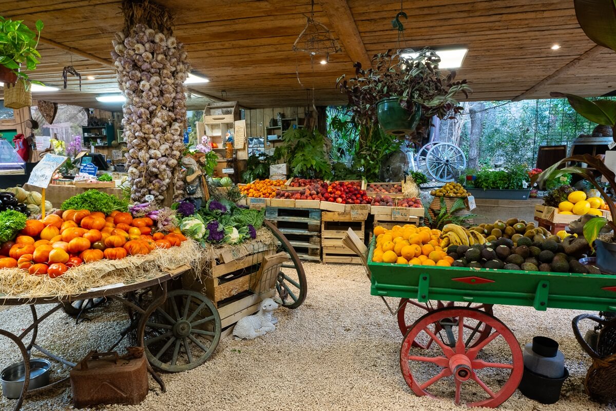 Epicerie Bio pépinière Grangier à Gassin